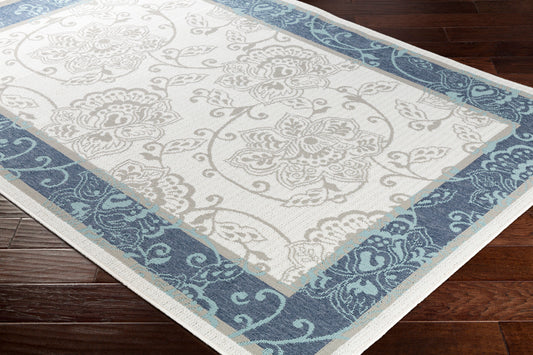 Alfombra tejida a máquina para interior y exterior Alfresco ALF-9661 de 7' x 10'