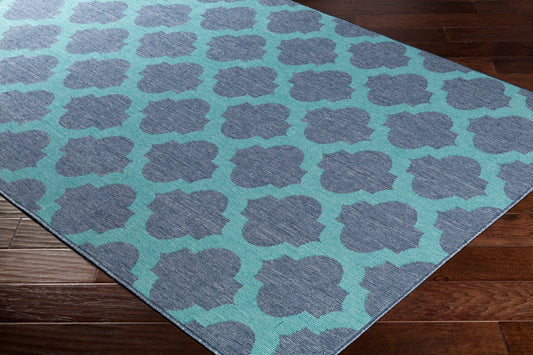 Alfombra Alfresco ALF-9663 de 2,4 m, tejida a máquina, para interior y exterior
