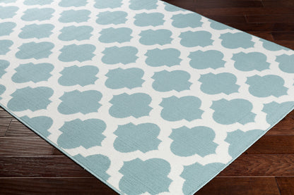 Alfresco ALF-9664 7ft Square Machine Woven Indoor/Outdoor Area Rug