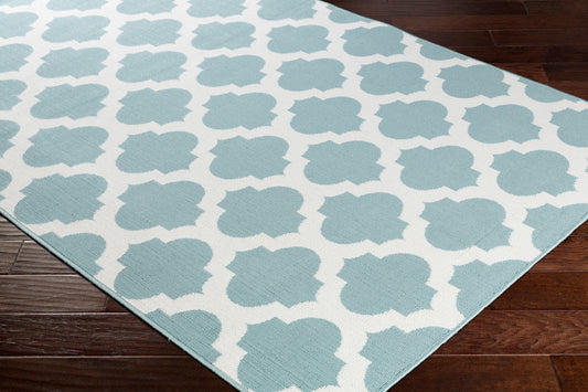 Alfresco ALF-9664 7ft Square Machine Woven Indoor/Outdoor Area Rug