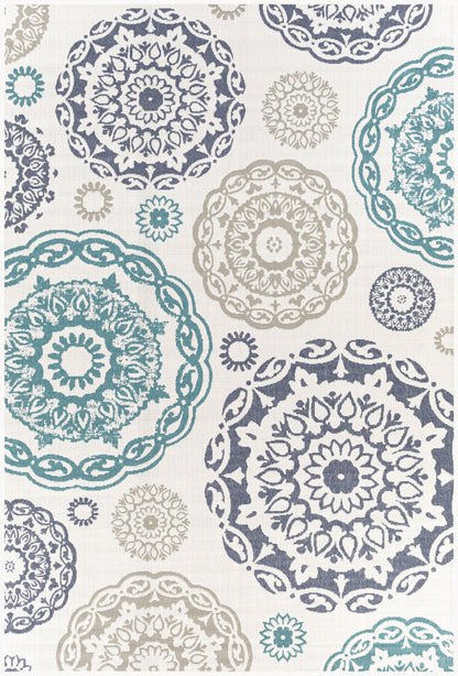Alfresco Alf-9665 Machine Woven Rug