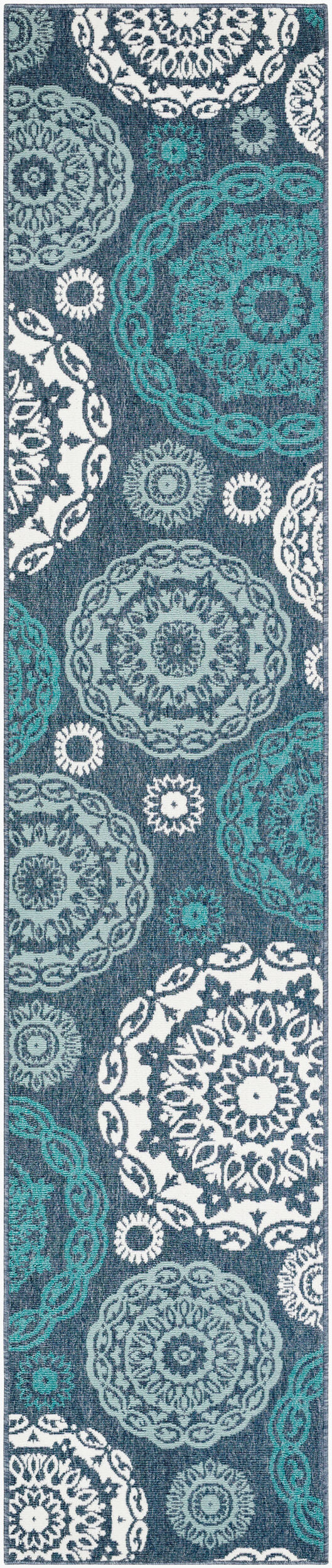 Alfombra Alfresco ALF-9666 de 3,6 m, tejida a máquina, para interior y exterior