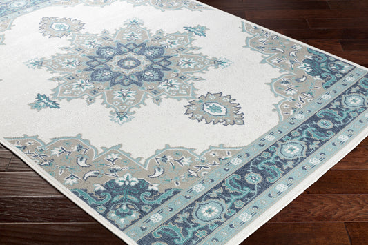 Alfombra Alfresco ALF-9669 de 2,4 m, tejida a máquina, para interior y exterior