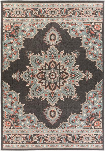 Alfresco ALF-9671 7' x 10' Machine Woven Indoor/Outdoor Area Rug