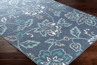 Alfresco ALF-9673 12ft Runner Machine Woven Indoor/Outdoor Runner Rug