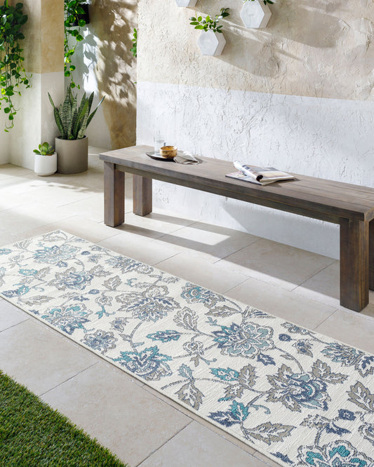 Alfresco ALF-9674 7ft Square Machine Woven Indoor/Outdoor Area Rug
