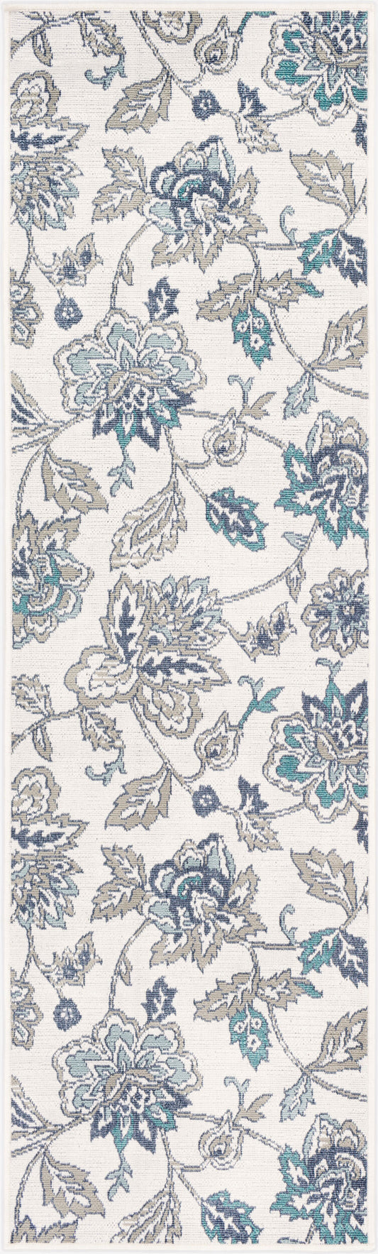 Alfresco ALF-9674 8ft Runner Machine Woven Indoor/Outdoor Runner Rug