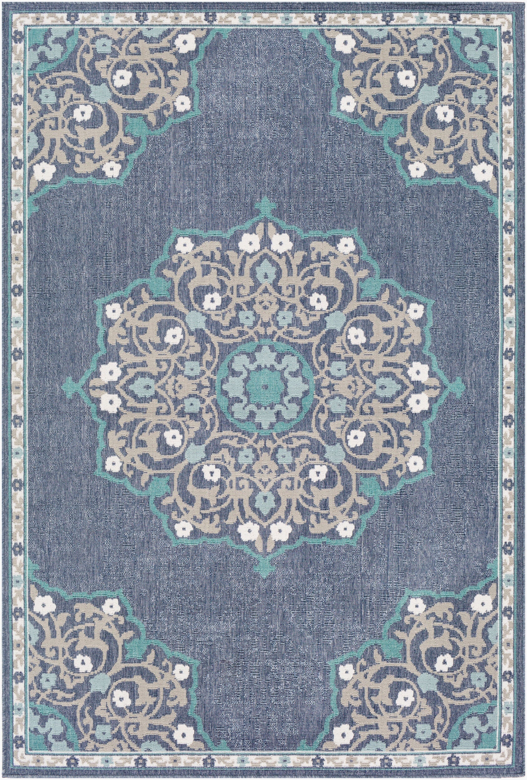 Alfresco Alf-9678 Machine Woven Rug