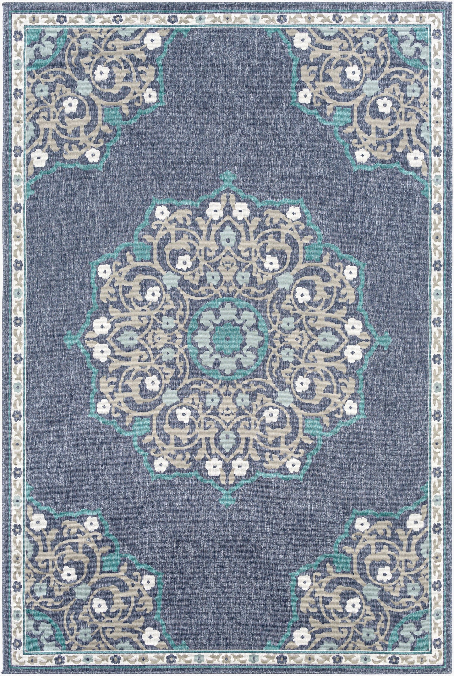 Alfresco Alf-9678 Machine Woven Rug