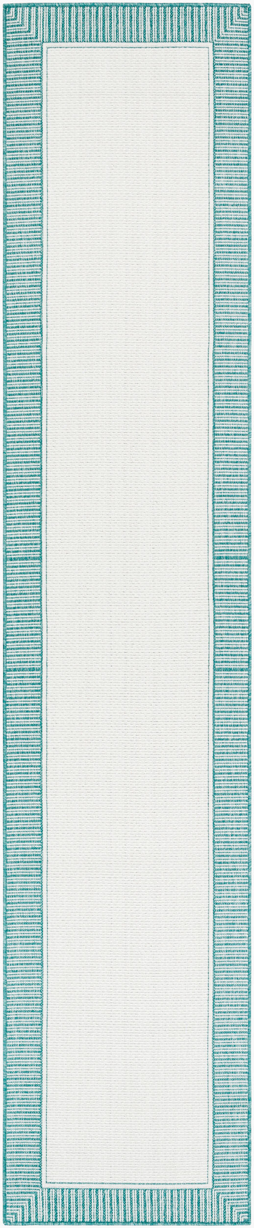 Alfresco ALF-9680 12ft Runner Machine Woven Indoor/Outdoor Runner Rug