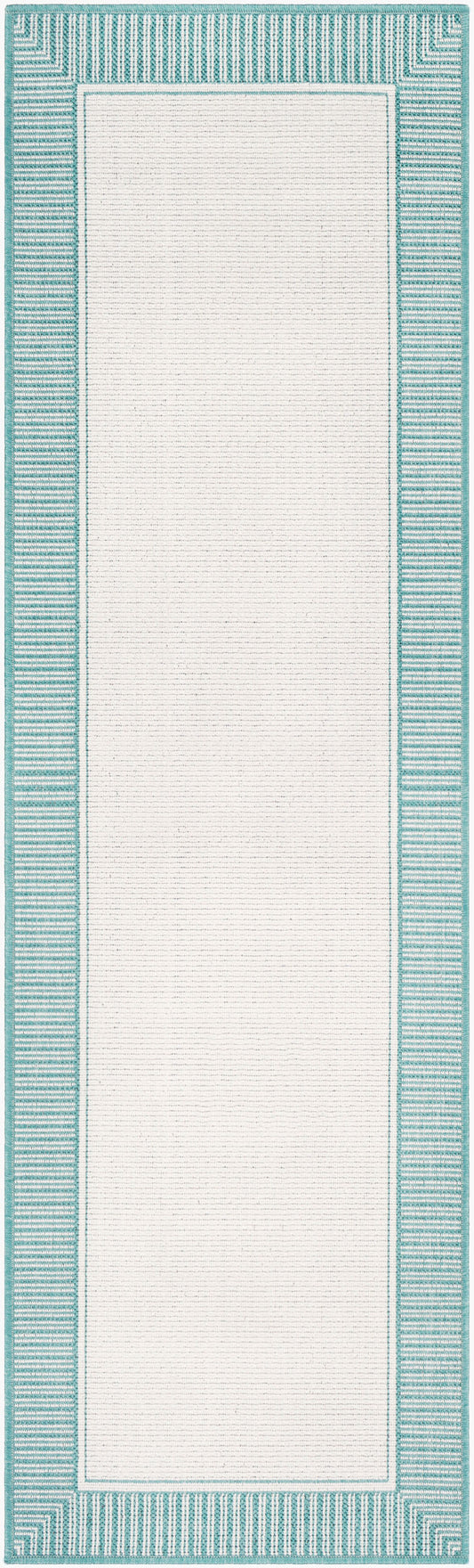 Alfresco ALF-9680 8ft Runner Machine Woven Indoor/Outdoor Runner Rug