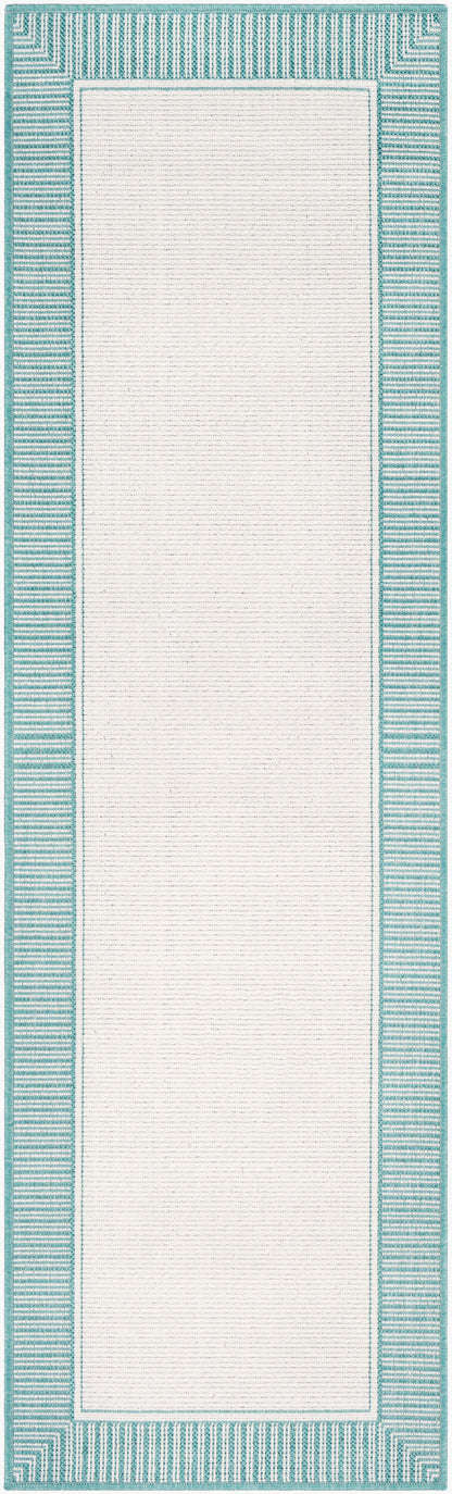 Alfresco ALF-9680 8ft Runner Machine Woven Indoor/Outdoor Runner Rug