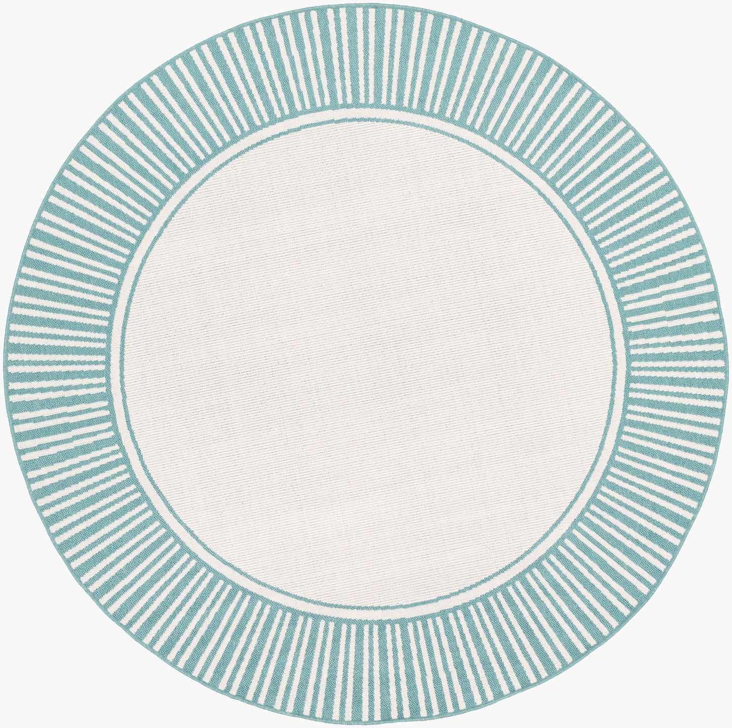 Alfresco ALF-9680 9ft Round Machine Woven Indoor/Outdoor Area Rug