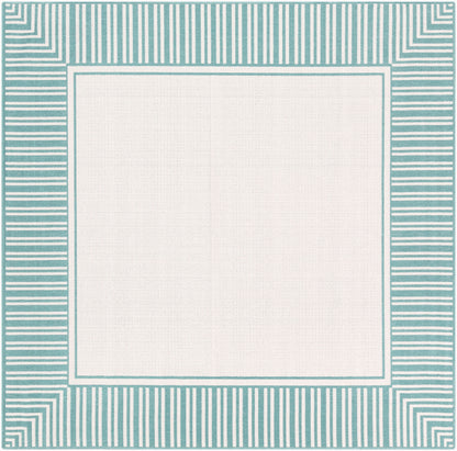 Alfresco ALF-9680 7ft Square Machine Woven Indoor/Outdoor Area Rug