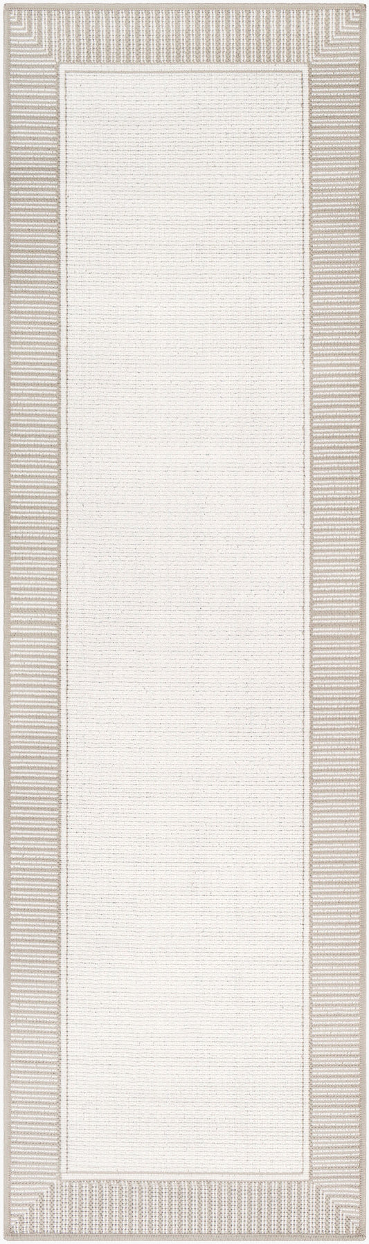 Alfresco ALF-9681 8ft Runner Machine Woven Indoor/Outdoor Runner Rug