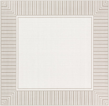 Alfresco ALF-9681 9ft Square Machine Woven Indoor/Outdoor Area Rug