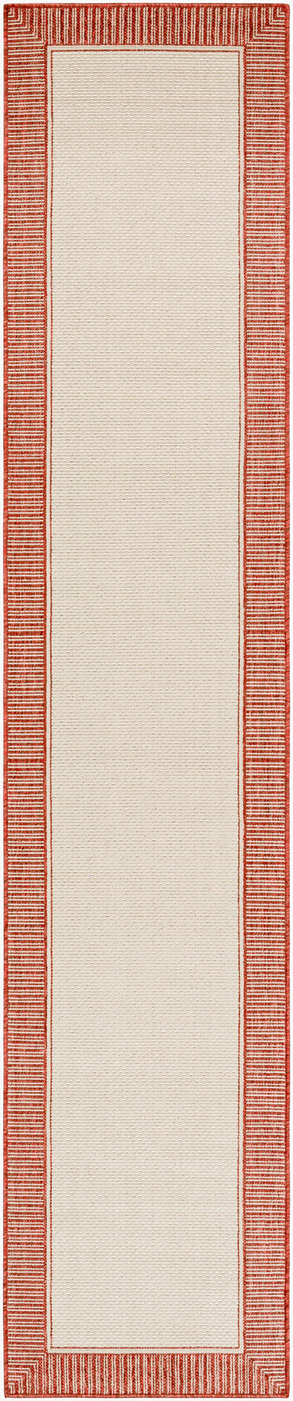 Alfresco ALF-9683 12ft Runner Machine Woven Indoor/Outdoor Runner Rug