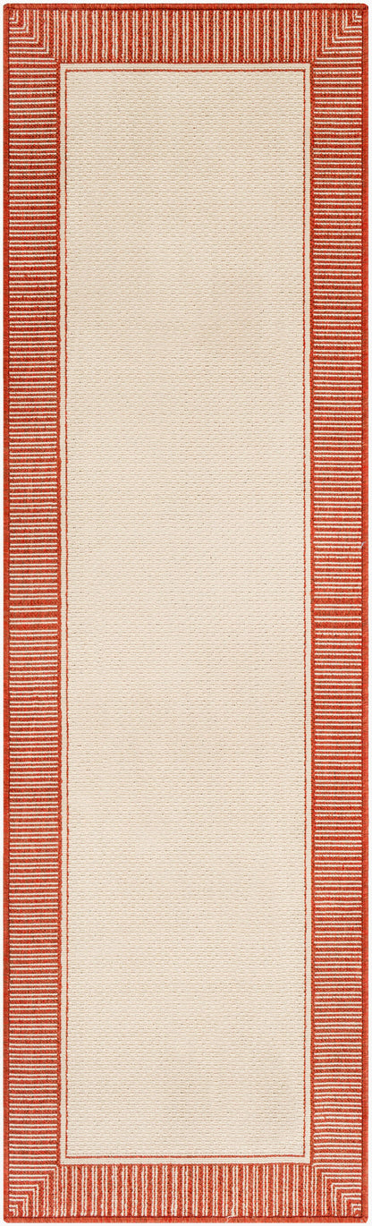 Alfresco ALF-9683 8ft Runner Machine Woven Indoor/Outdoor Runner Rug