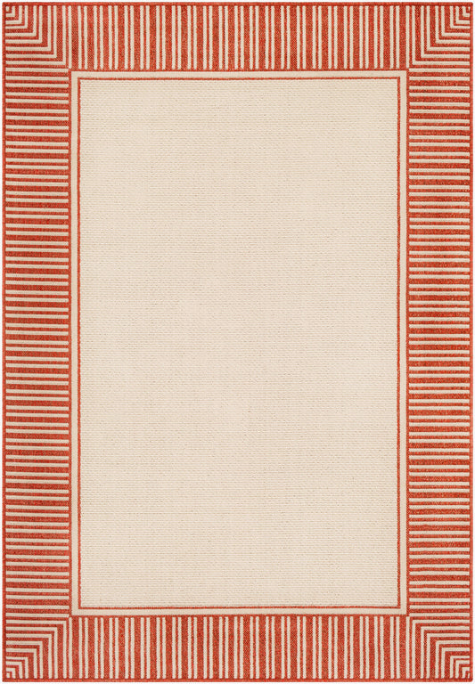 Alfresco ALF-9683 2' x 4' Machine Woven Indoor/Outdoor Accent Rug