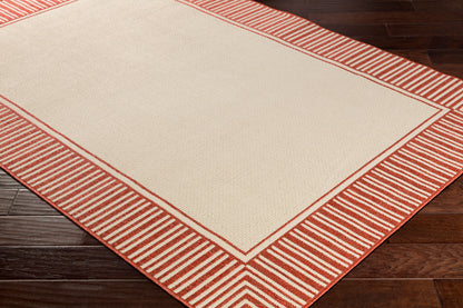 Alfresco ALF-9683 7ft Square Machine Woven Indoor/Outdoor Area Rug
