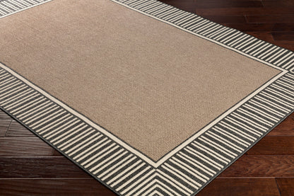 Alfresco ALF-9684 9ft Square Machine Woven Indoor/Outdoor Area Rug