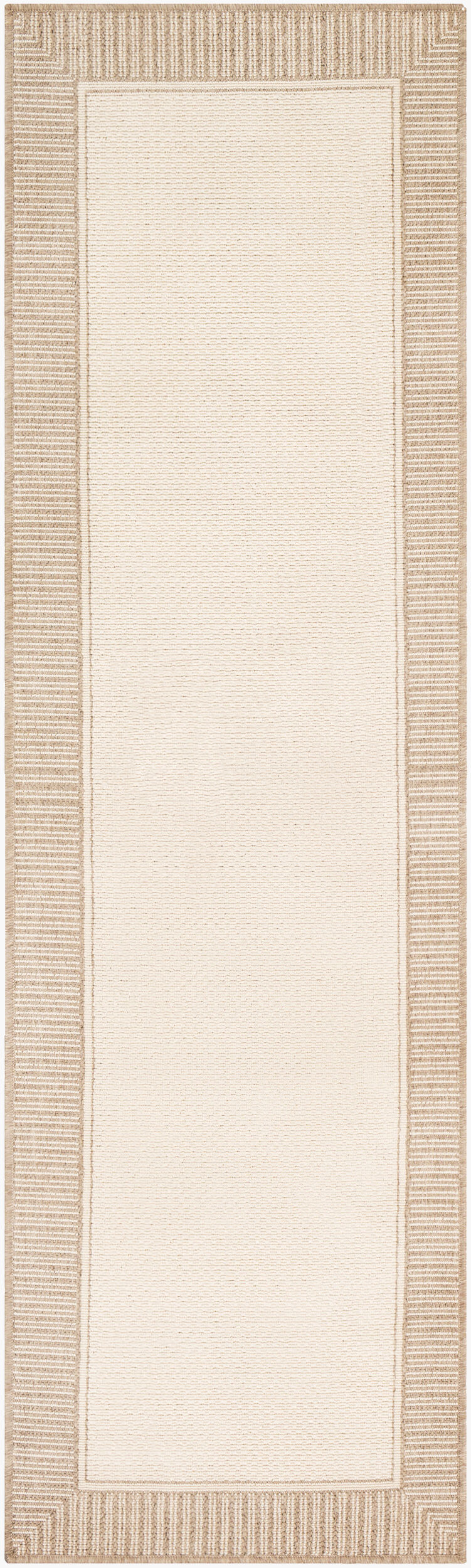 Alfresco ALF-9685 8ft Runner Machine Woven Indoor/Outdoor Runner Rug