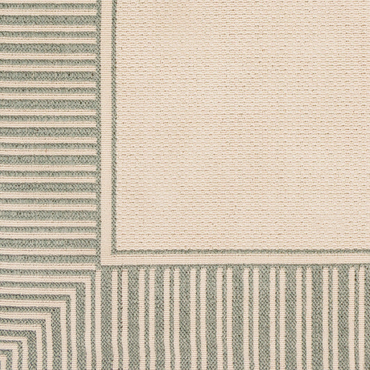 Alfombra tejida a máquina para interior y exterior Alfresco ALF-9686 de 2,7 x 3,6 m
