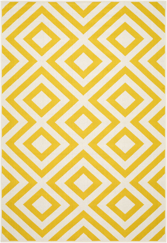 Alfresco ALF-9688 9ft Square Machine Woven Indoor/Outdoor Area Rug