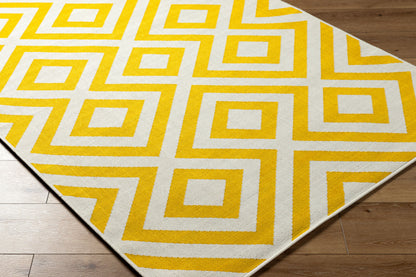 Alfresco ALF-9688 9ft Square Machine Woven Indoor/Outdoor Area Rug
