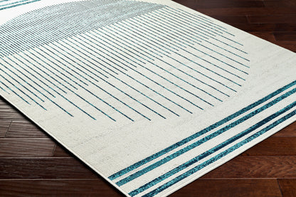 Alfresco ALF-9692 7ft Square Machine Woven Indoor/Outdoor Area Rug