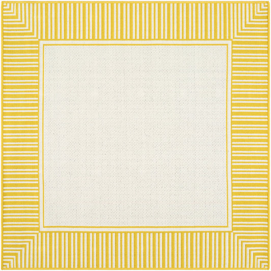 Alfresco ALF-9694 9ft Square Machine Woven Indoor/Outdoor Area Rug