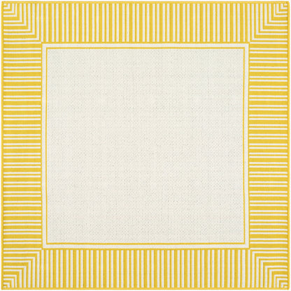 Alfresco ALF-9694 9ft Square Machine Woven Indoor/Outdoor Area Rug
