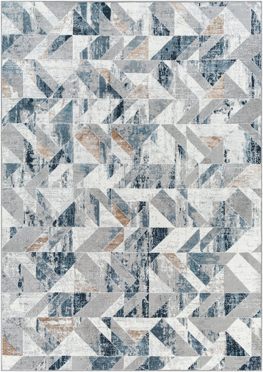 Alfombra tejida a máquina Allegro ALG-2302 de 1,52 m x 2,13 m