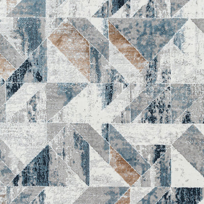 Alfombra tejida a máquina Allegro ALG-2302 de 1,52 m x 2,13 m