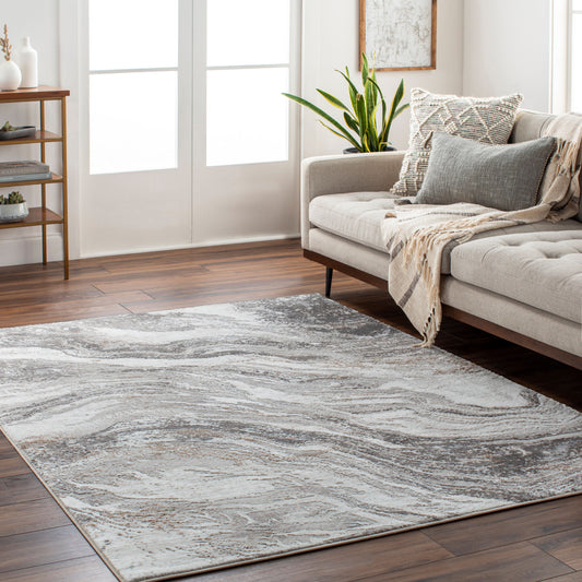 Alfombra tejida a máquina Allegro ALG-2319 de 6' x 9'