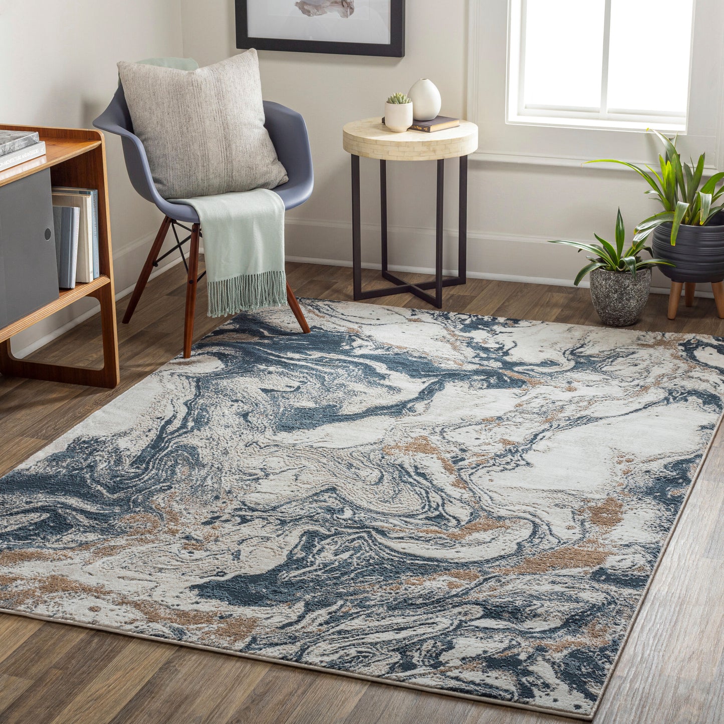 Allegro ALG-2332 5' x 7' Machine Woven Area Rug