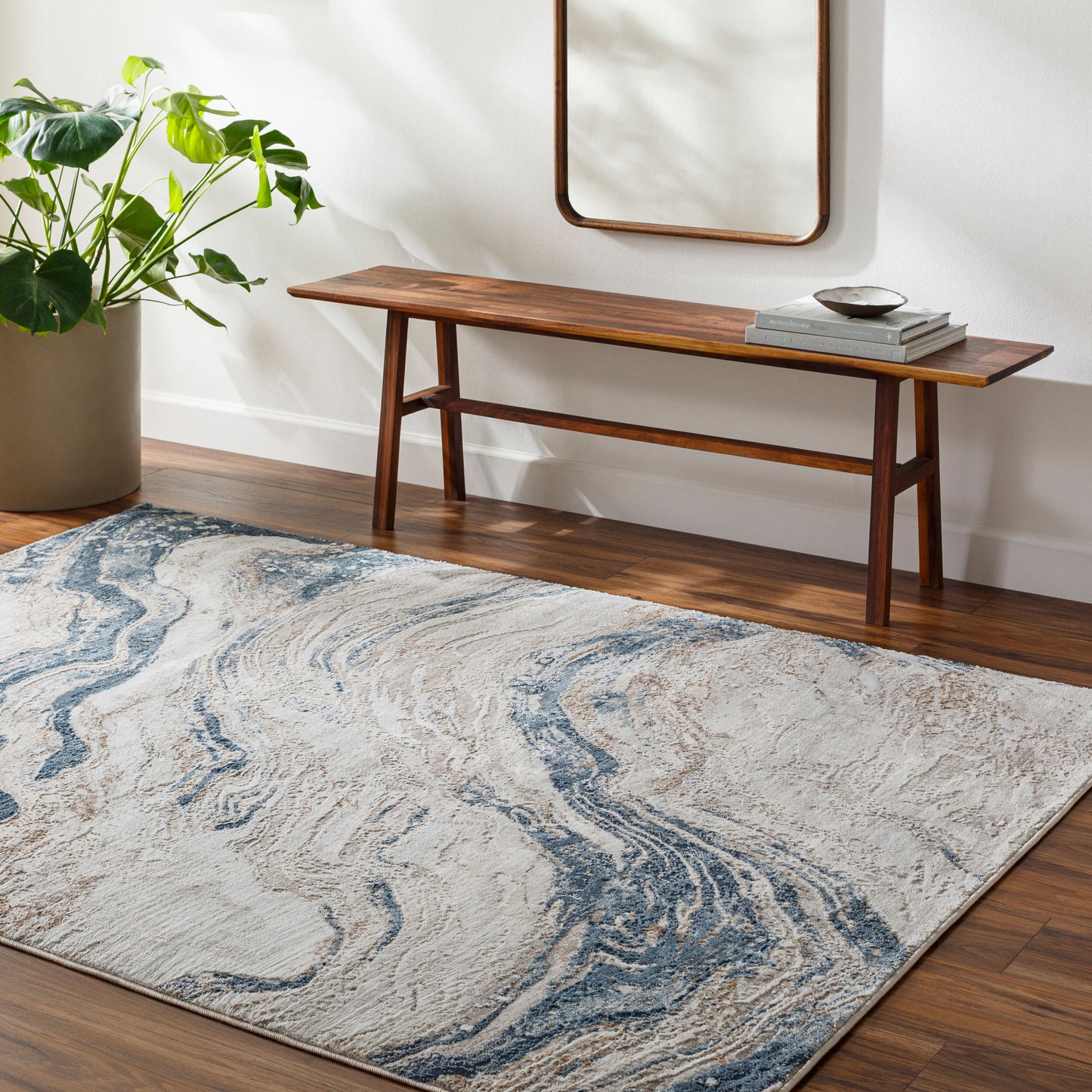 Allegro ALG-2341 5' x 7' Machine Woven Area Rug