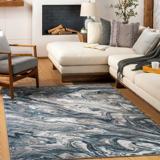 Allegro ALG-2344 5' x 7' Machine Woven Area Rug