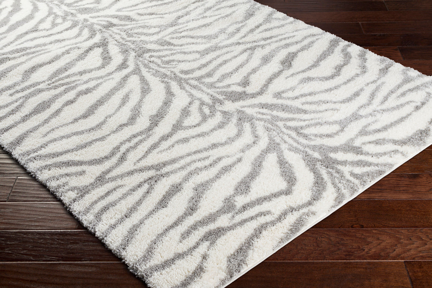 Alfombra tejida a máquina Aliyah Shag ALH-2308 de 1,83 m x 2,74 m