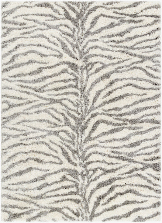 Alfombra tejida a máquina Aliyah Shag ALH-2308 de 1,83 m x 2,74 m