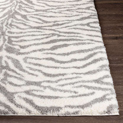 Alfombra tejida a máquina Aliyah Shag ALH-2308 de 1,83 m x 2,74 m