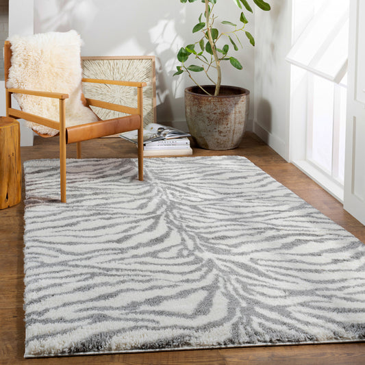 Alfombra tejida a máquina Aliyah Shag ALH-2308 de 1,83 m x 2,74 m