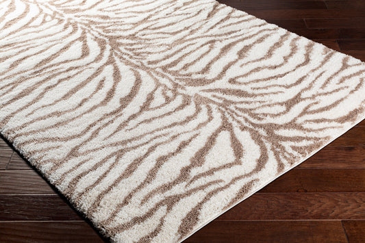 Alfombra tejida a máquina Aliyah Shag ALH-2309 de 1,83 m x 2,74 m