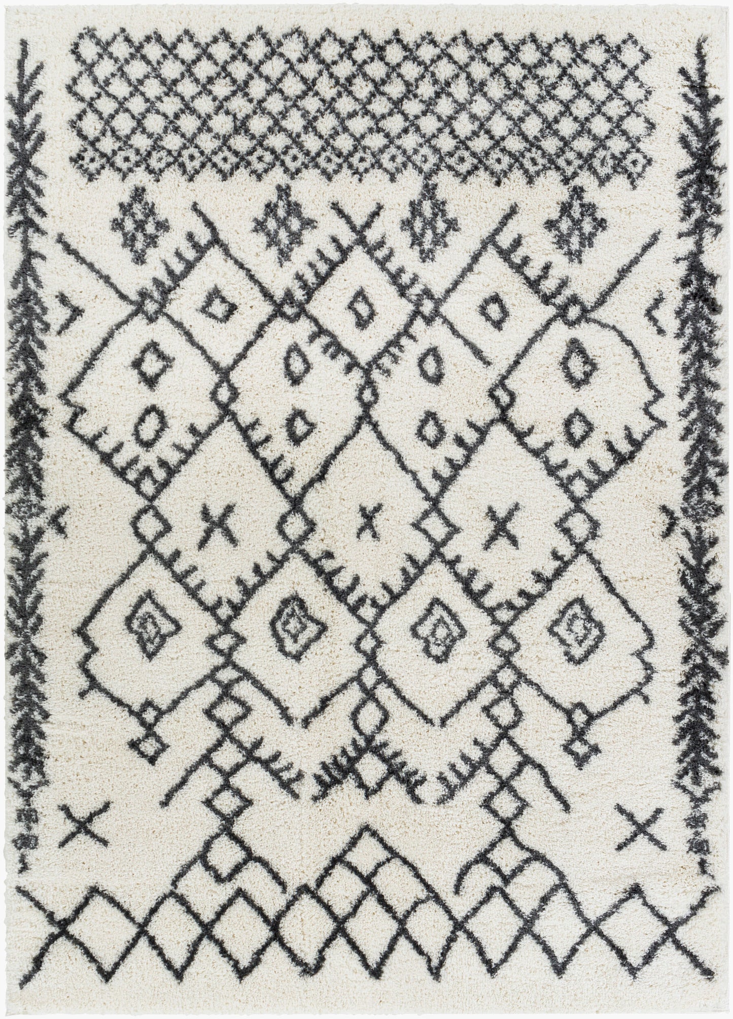 Alfombra tejida a máquina Aliyah Shag ALH-2314 de 1,52 m x 2,13 m