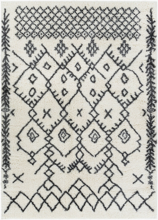 Alfombra tejida a máquina Aliyah Shag ALH-2314 de 1,52 m x 2,13 m