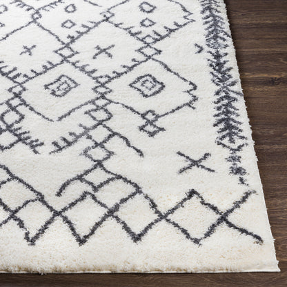 Alfombra tejida a máquina Aliyah Shag ALH-2314 de 1,52 m x 2,13 m