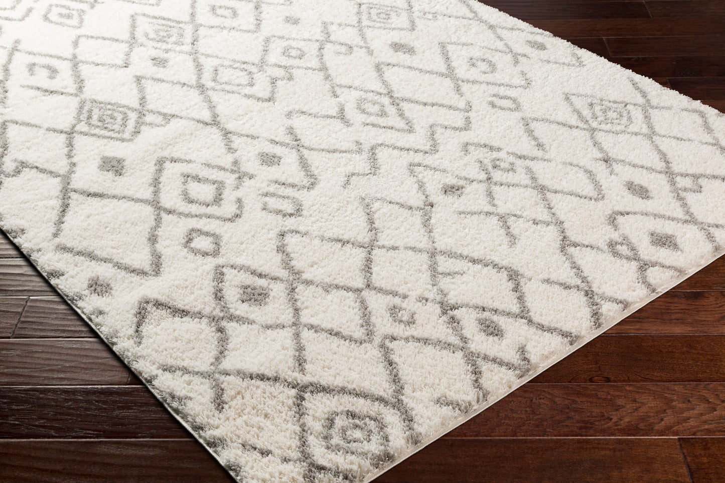 Alfombra tejida a máquina Aliyah Shag ALH-2316 de 1,52 m x 2,13 m