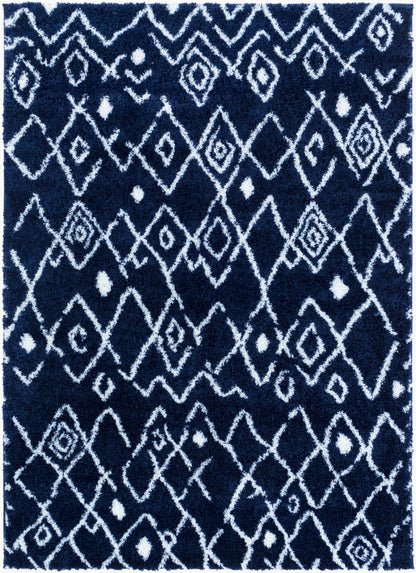 Alfombra tejida a máquina Aliyah Shag ALH-2317 de 1,52 m x 2,13 m