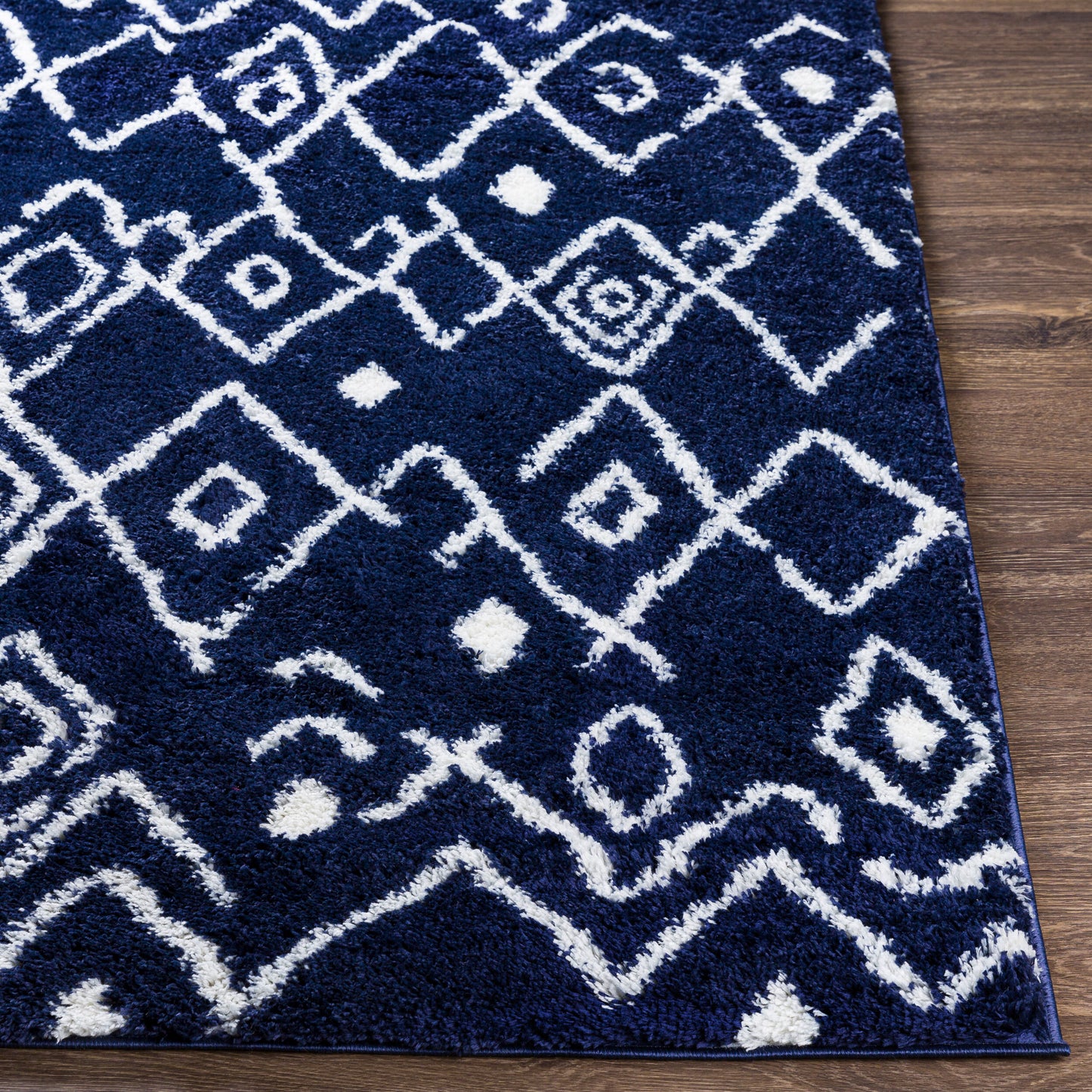 Alfombra tejida a máquina Aliyah Shag ALH-2317 de 1,52 m x 2,13 m