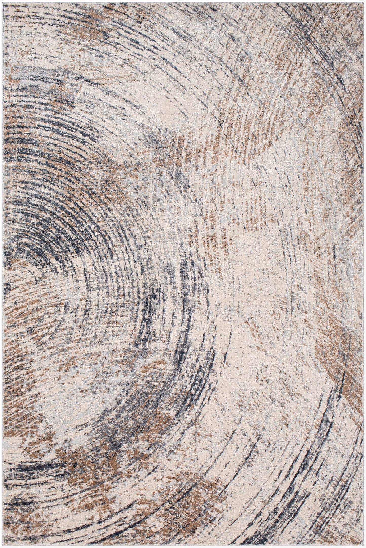 Alfombra decorativa tejida a máquina Alpine ALP-2303 de 2' x 3'